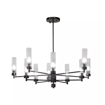 Подвесная люстра на штанге AM Group INDIGO INDIGO SP10 PEARL BLACK