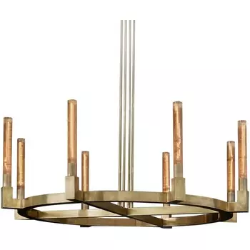 Подвесная люстра на штанге Delight Collection Cannele KM0550P-8 brass DeLight Collection