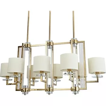 Подвесная люстра Newport 35400 35408/S gold без абажуров