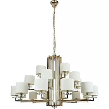 Подвесная люстра Newport 35400 35412+6+3/C gold без абажуров