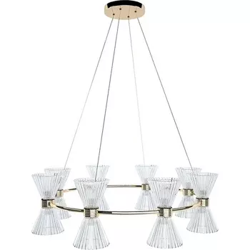 Подвесная люстра Newport 3610 3618/S gold new