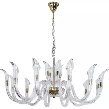 Подвесная люстра Newport 3650 3654+12/C gold