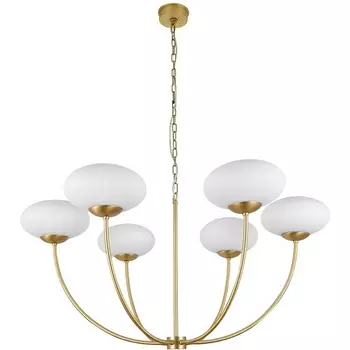 Подвесная люстра Newport 3910 3916/С brass