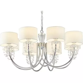 Подвесная люстра Newport 4360 4368/C chrome с подвесками