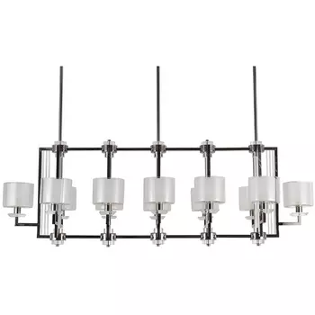 Подвесная люстра Newport 4401 4408+4/S black glossy