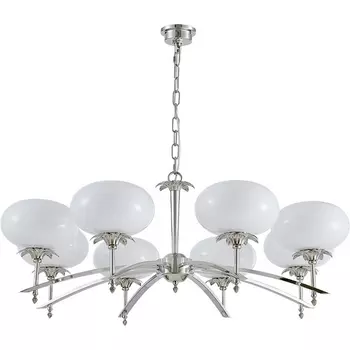 Подвесная люстра Newport 4650 4658/C nickel