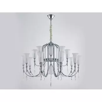 Подвесная люстра Newport 4800 4810+6/C chrome с подвесками