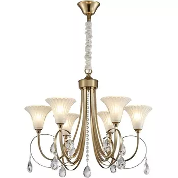 Подвесная люстра Newport 4820 4826/C с подвесками