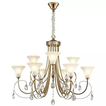 Подвесная люстра Newport 4820 4829/C с подвесками