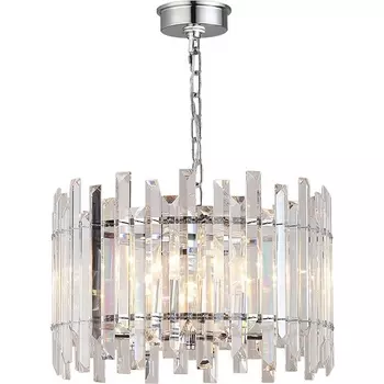 Подвесная люстра хрусталь Newport 8500 8506/C nickel