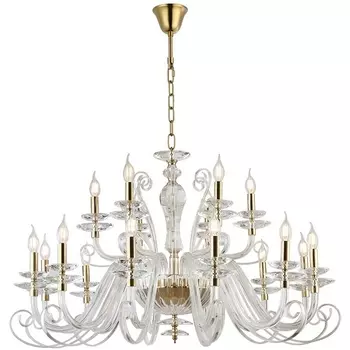 Подвесная люстра Newport 8570 8576+12/C gold polished подсвечник