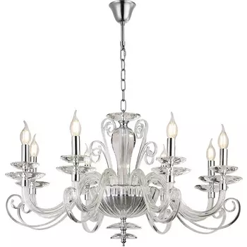 Подвесная люстра Newport 8570 8578/C chrome подсвечник
