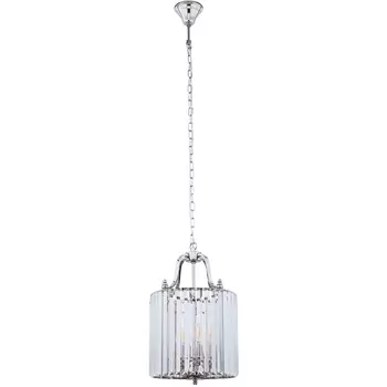 Подвесная люстра Nowodvorski Boston White/Chrome 8152