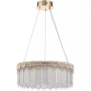 Подвесная люстра Odeon Light Cleo 5091/60L золотой/стекло LED 60W 3700K