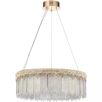 Подвесная люстра Odeon Light Cleo 5091/80L золотой/стекло LED 80W 3700K