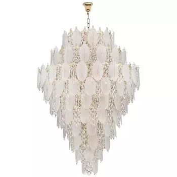 Подвесная люстра Odeon Light Tears 5049/89 золото/прозрачный/металл/хрусталь/стекло E14 89*25W