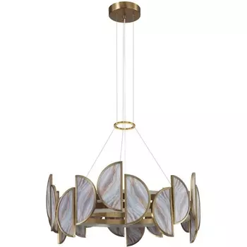 Подвесная люстра Odeon Light Toscana 5448/40L бронзовый/металл/акрил/искусственный мрамор IP20 LED 40W 3000K 220V