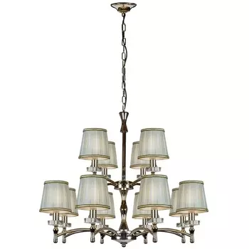 Подвесная люстра 82336/8+4 iLamp Olivia CR