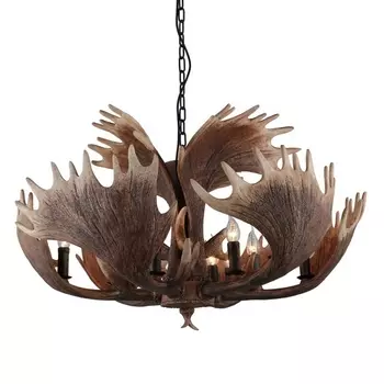 Подвесная люстра рога Omnilux 522 OML-52203-12