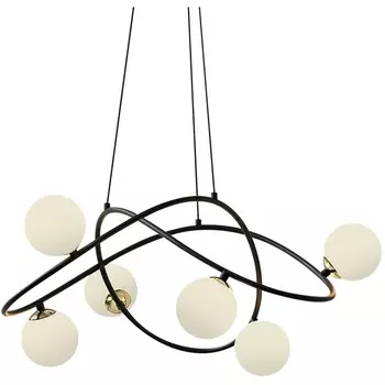 Подвесная люстра молекулы P0691-6A DeLight Collection P0691 black