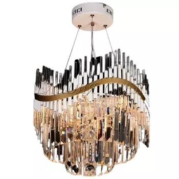 Подвесная люстра P9382-4 WT+GD Мелодия Света PL1N 000024939