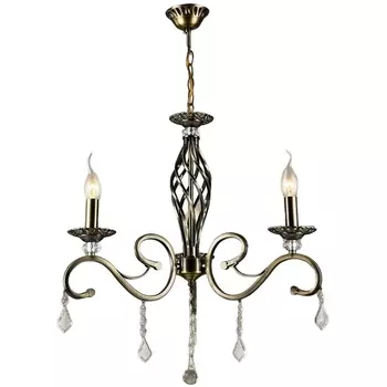 Подвесная люстра P9680-3 AB Мелодия Света PL1N 000024289