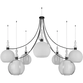 Подвесная люстра паук33 Идеи PND182.07.17CH.003BL-M66TW