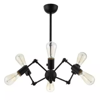Подвесная люстра паук A9190LM-6BK (Artelamp)