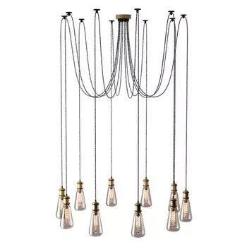 Подвесная люстра паук Фьюжн 392017310 (DeMarkt)