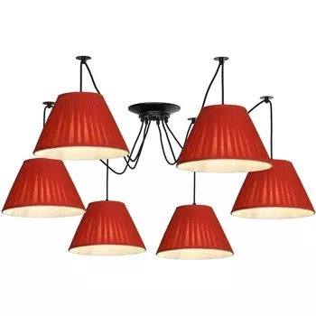 Подвесная люстра IP21 паук Lussole LGO Shirley LSP-8554