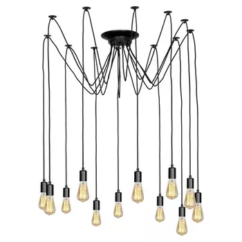 Подвесная люстра IP21 паук Lussole LGO Shirley GRLSP-8174