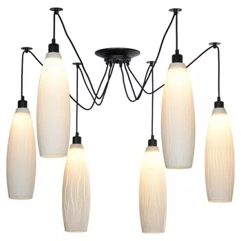 Подвесная люстра паук Shirley LSP-8435 (LGO)