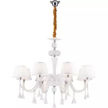 Подвесная люстра 119.8 Lucia Tucci Pelle Bianca