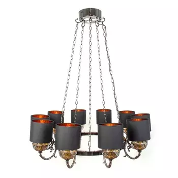 Подвесная люстра PL.4305-10+3BL (Abrasax)