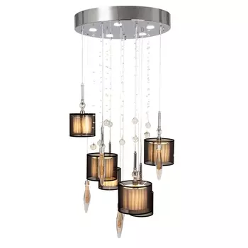 Подвесная люстра PL.5301-(8+4)+5CHshade (Abrasax)