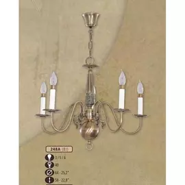 Подвесная люстра премиум 248A/5 BJ (Riperlamp)
