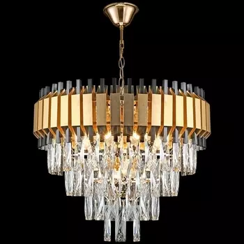 Подвесная люстра Reluce 02144-0.4-08 FGD+BK