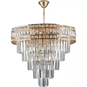 Подвесная люстра хрусталь Reluce 02162-0.4-08 FGD