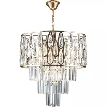 Подвесная люстра хрусталь Reluce 02189-0.4-05 FGD