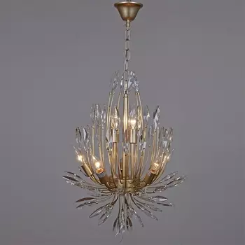 Подвесная люстра Reluce 02374-0.4-08 COPPER в виде свечи