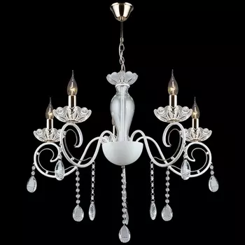 Подвесная люстра Reluce 03950-0.4-05 WT+FGD подсвечник с подвесками