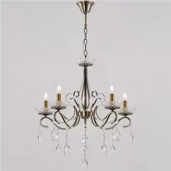 Подвесная люстра Reluce 04205-0.4-05 AB подсвечник с подвесками