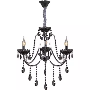 Подвесная люстра Reluce 06933-0.4-03 CR+BK