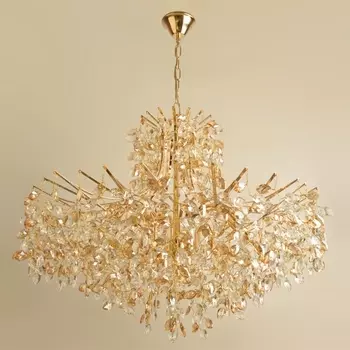 Подвесная люстра хрусталь Reluce 08274-0.4-10 FG