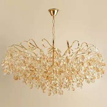 Подвесная люстра хрусталь Reluce 08280-0.4-10 FG