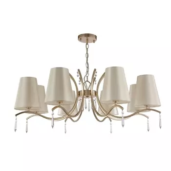 Подвесная люстра Crystal Lux RENATA SP8 GOLD