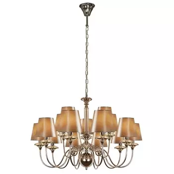 Подвесная люстра P2406-10+5 Nickel iLamp Rolling