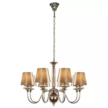 Подвесная люстра P2406-8 Nickel iLamp Rolling