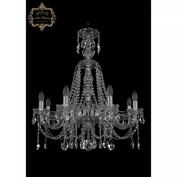 Подвесная люстра с хрустальными подвесками Art Classic 11.12 11.12.8.240.XL-69.Cr.Sp подсвечник с подвесками