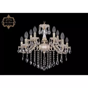 Подвесная люстра с хрустальными подвесками Art Classic 31.03 31.03.10.222.B.GW.Sp